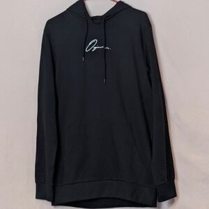 Jack & Jones Originals Black Pullover Hoodie size Medium